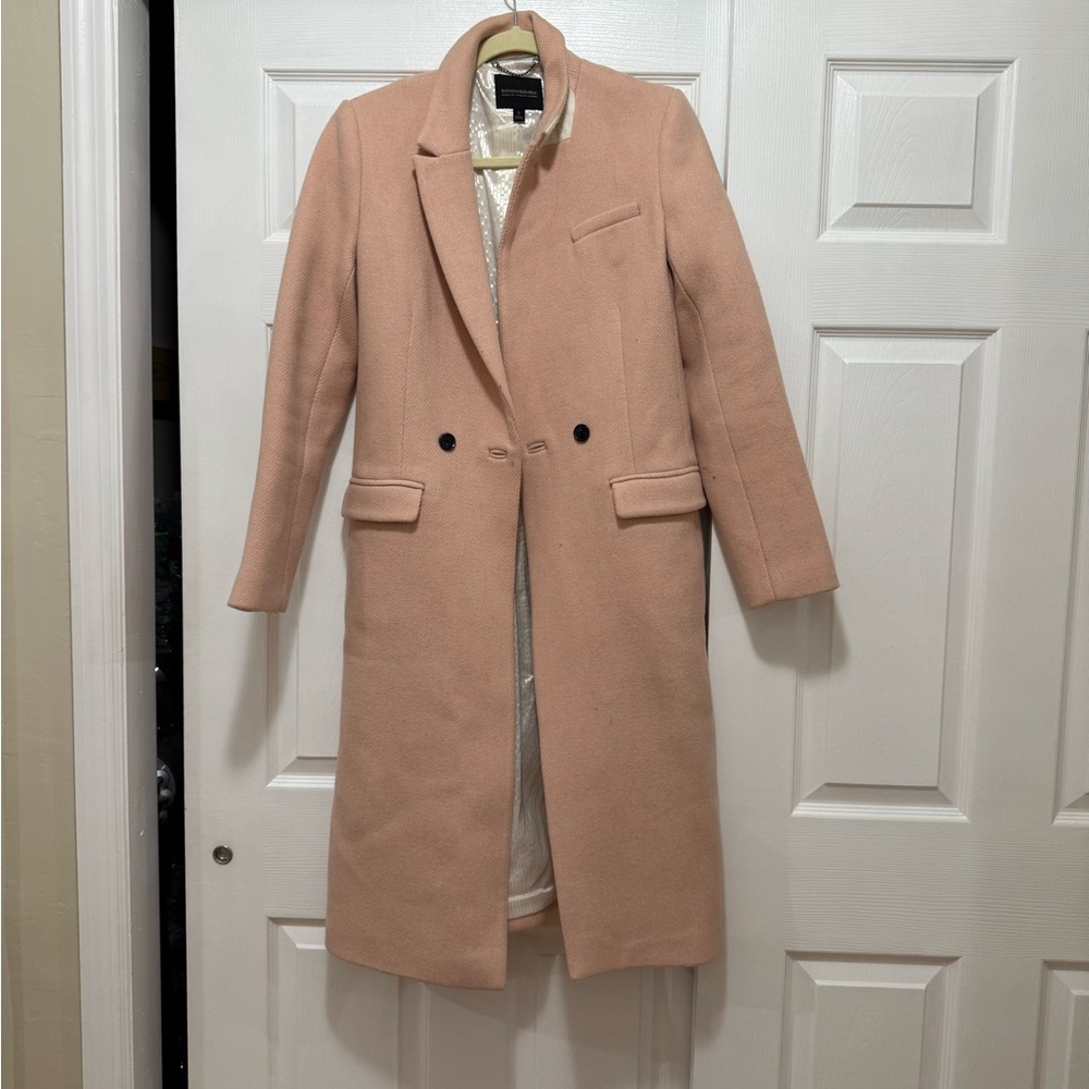 Banana Republic coat pink